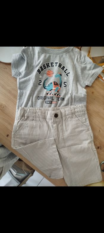 #kytie4ansgarcon. Ensemble taille 4 ans 