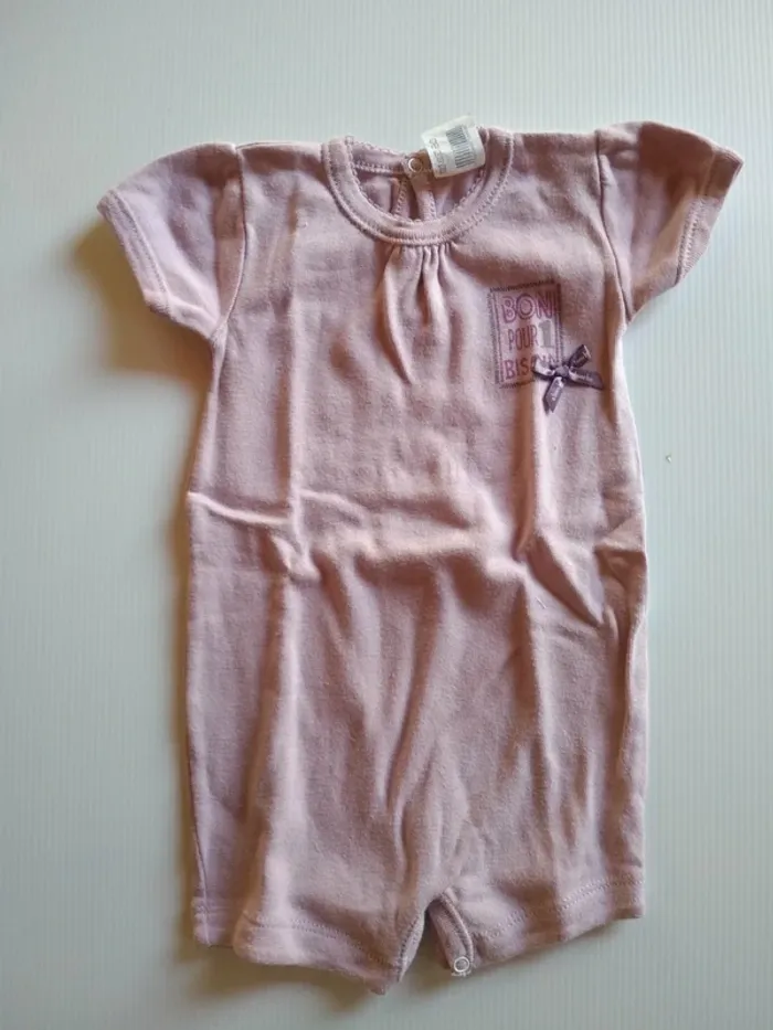Lot de 6 Bodies Fille Manches Courtes - photo numéro 2