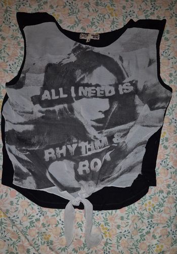 Débardeur Noir et Blanc