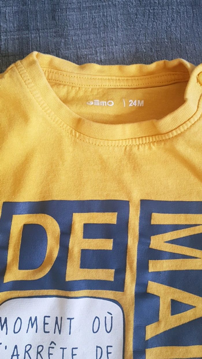 Tshirt manches longues 2ans - photo numéro 2