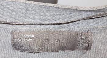 Gilet gris Zara
