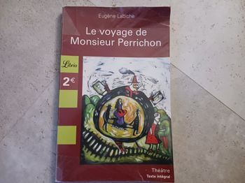 livre Le voyage de Monsieur Perrichon Eugène Labiche