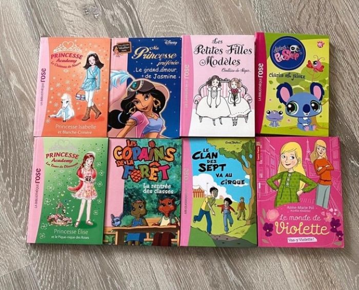 Lot de 8 livres