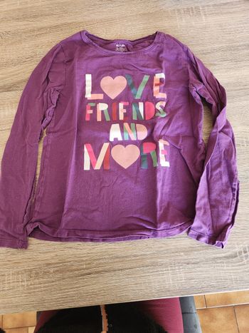 Tee-shirt manches longues fille