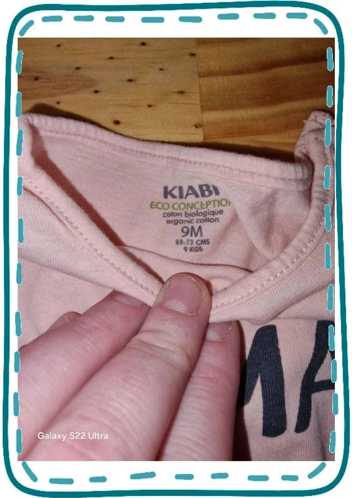 T-shirt 9 mois - photo numéro 2