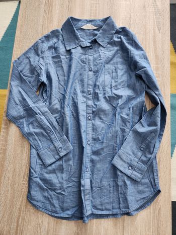 Chemise bleue