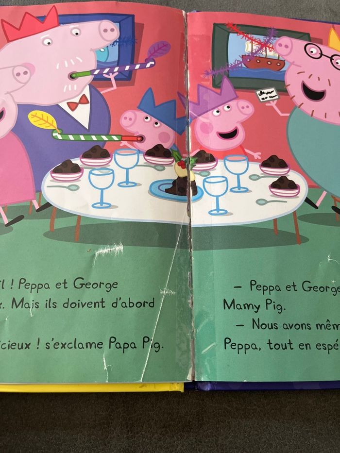Livre peppa piG fête Noël - photo numéro 2