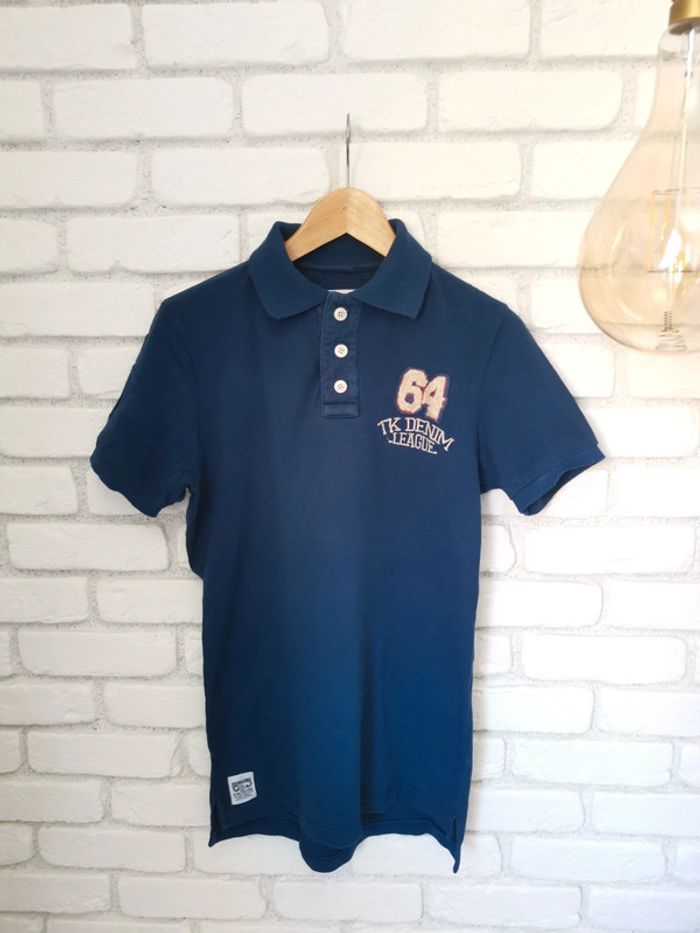 Polo bleu marine tk denim league