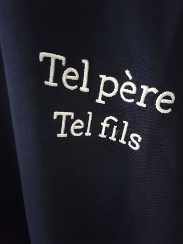 Tee-shirt Tel père tel fils taille L - photo numéro 2