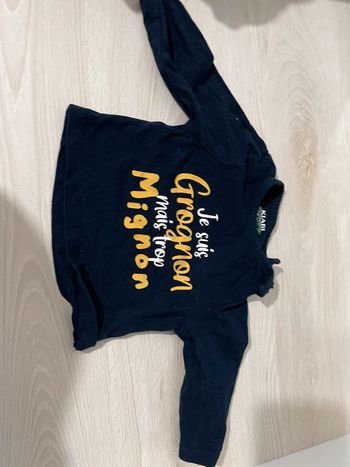 T-shirt 1 mois