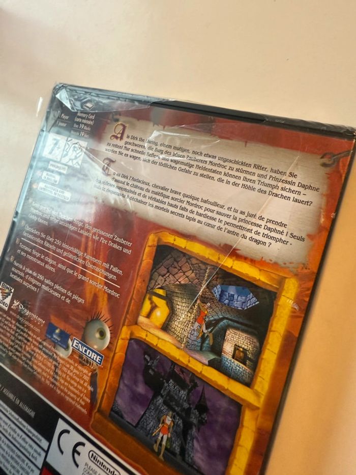 Neuf sous blister Dragon's lair 3D sur Nintendo Gamecube - photo numéro 7