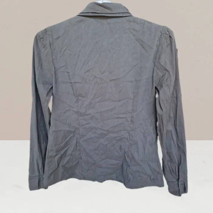Chemise à manches longues noir - Un Deux Trois - Taille 38 - photo numéro 4