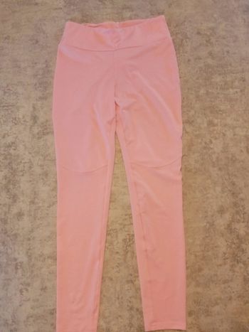 Legging sport femme rose taille s