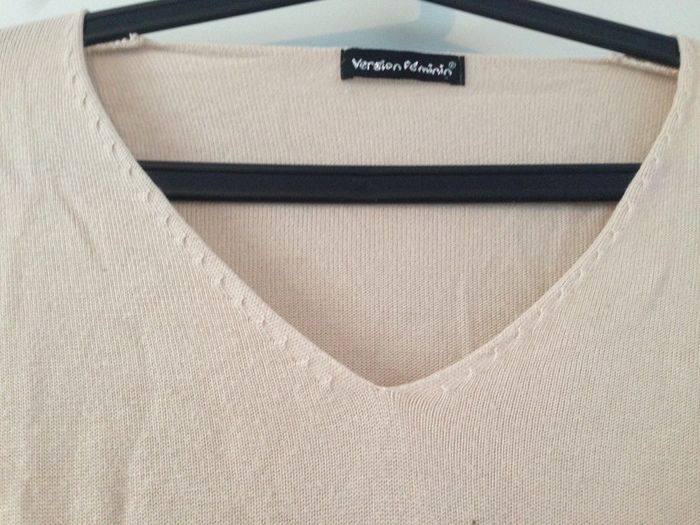 Pull beige - photo numéro 2