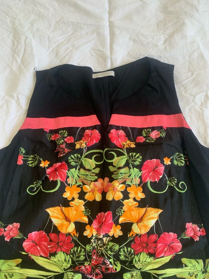 Robe manches courtes imprimée - photo numéro 2