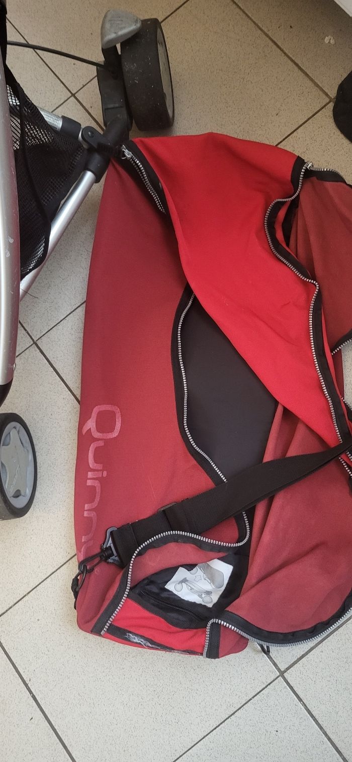 poussette quinny zapp + avec le sac de transport. - photo numéro 4