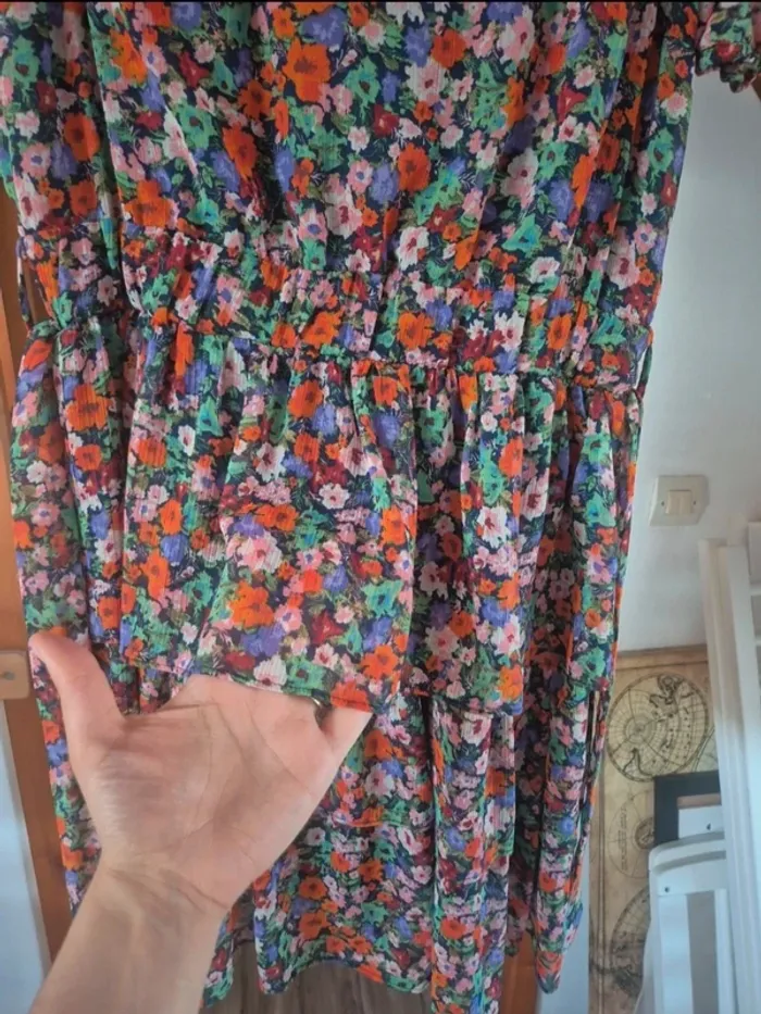 Robe fleurie naf naf - photo numéro 3