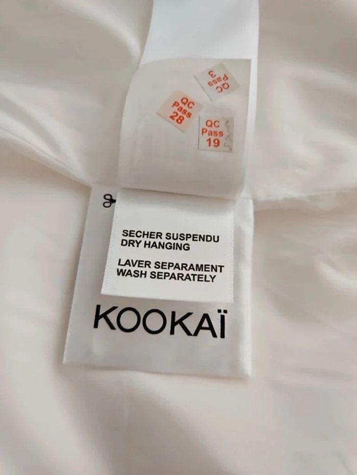 Veste drapée mi longue kookaï - photo numéro 10