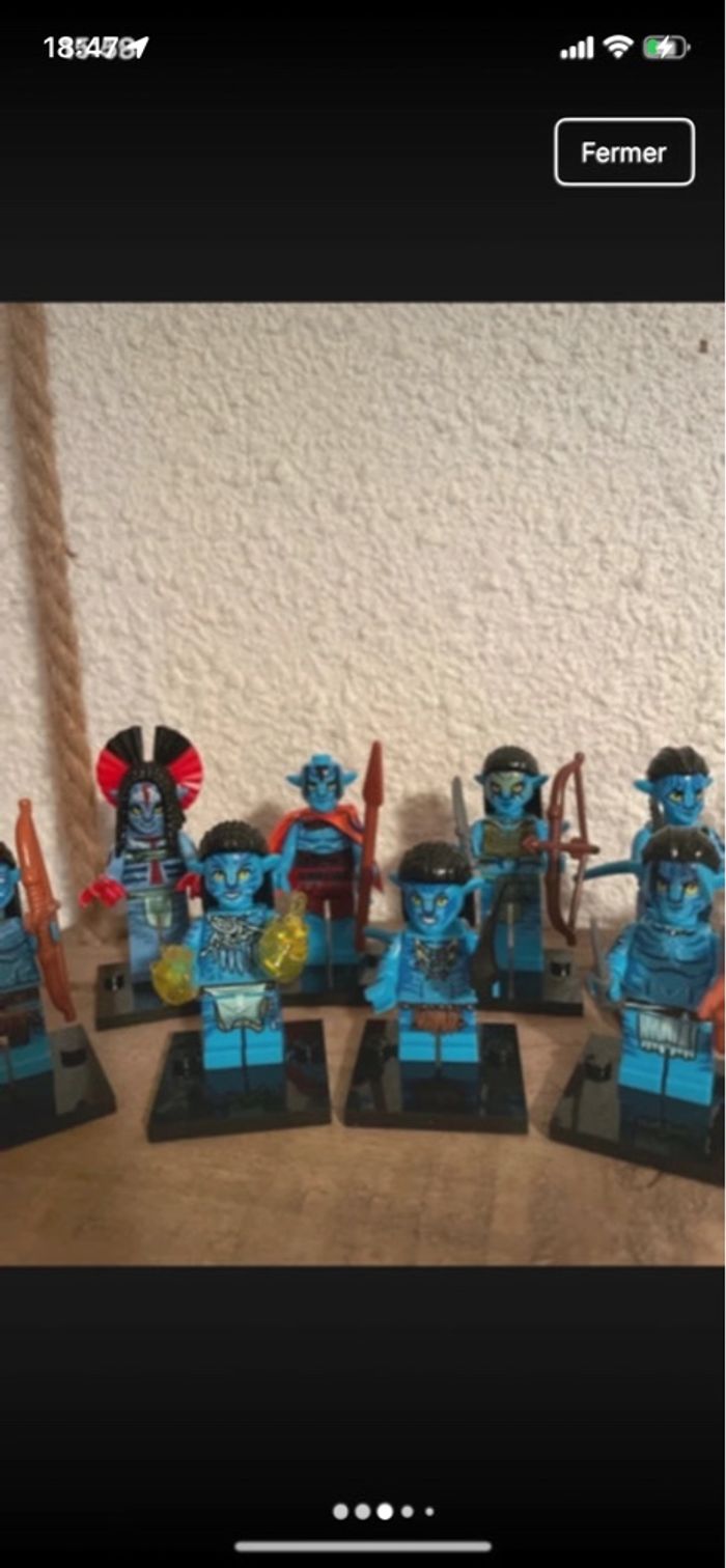 Minifigure Avatar 3 lot de 10 - photo numéro 3