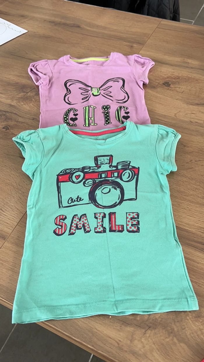 Lot t-shirt fille 3 ans