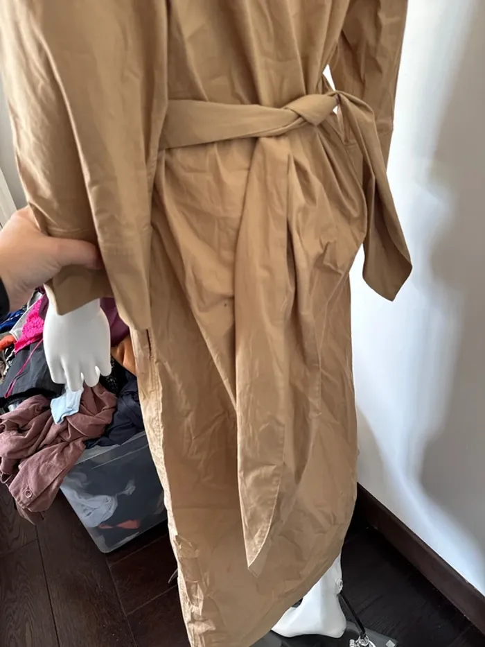 Robe, chemise, femme mango - photo numéro 7