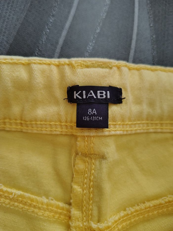 Pantalon fille jaune - photo numéro 4