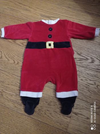 Pyjama mixte Père Noël, taille 3 mois
