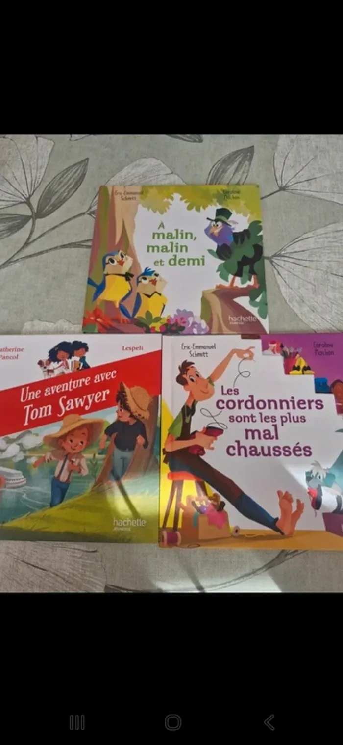 Lot livres mcdo