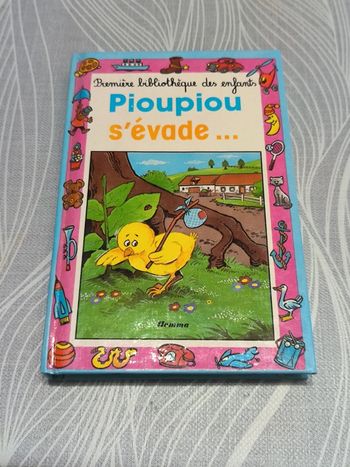 Livre première bibliothèque des enfants Pioupiou s'évade