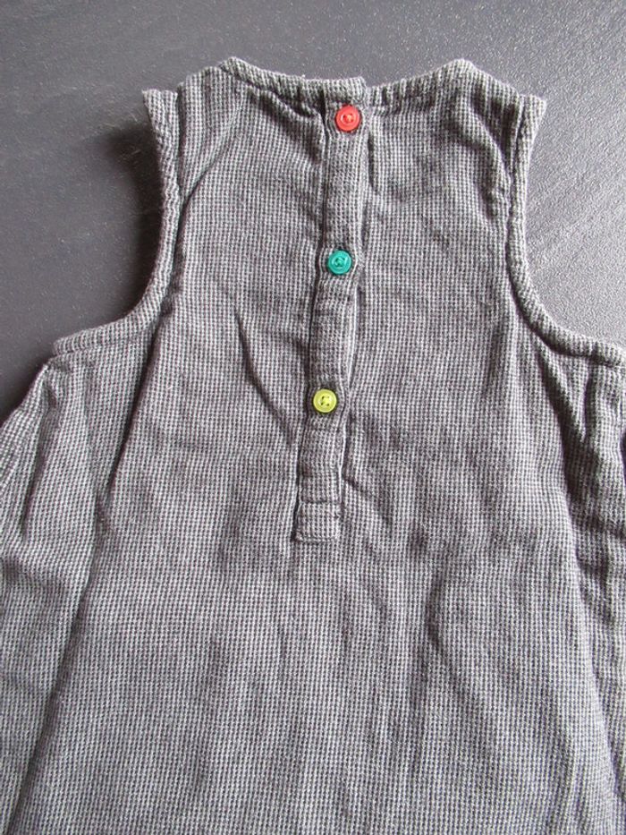 Robe fille 1 an / 12 mois Orchestra comme neuve + don de vêtements printemps / été - photo numéro 4