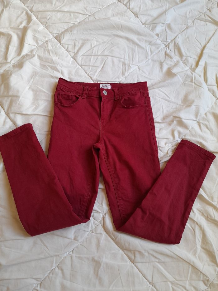 Jean skinny 10ans Kiabi eco conception - photo numéro 2
