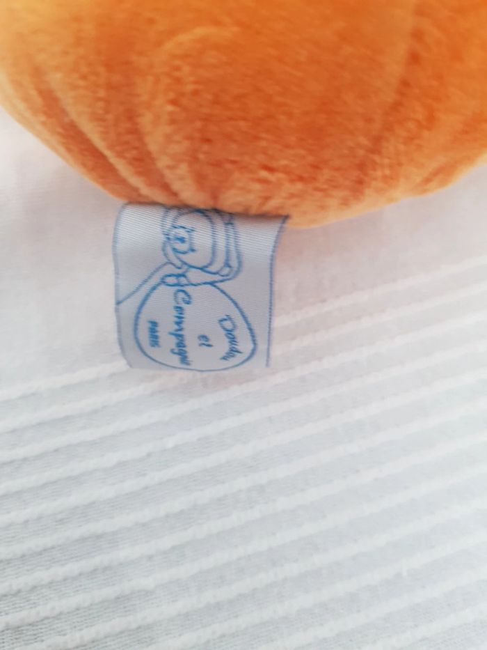 Ourson orange marron doudou et cie - photo numéro 4