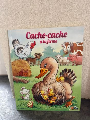 Livre cache cache à la ferme