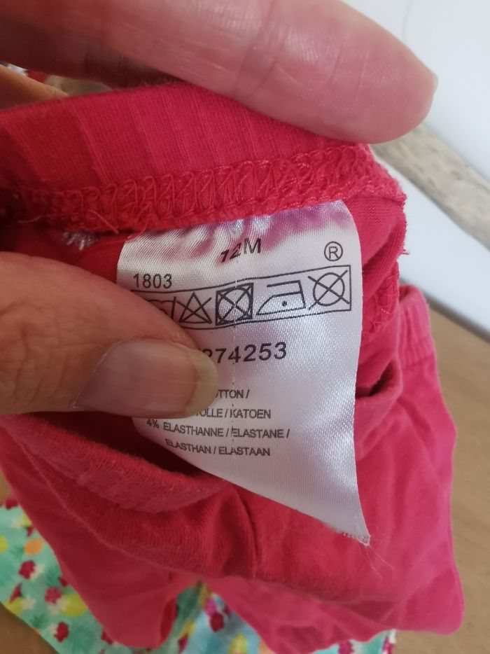 Ensemble bébé fille 12mois débardeur et legging disney - photo numéro 4