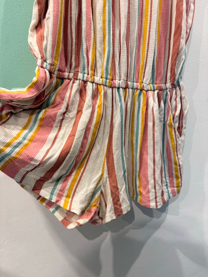 combishort rayée pastel kiabi 12 ans vibes été - photo numéro 4