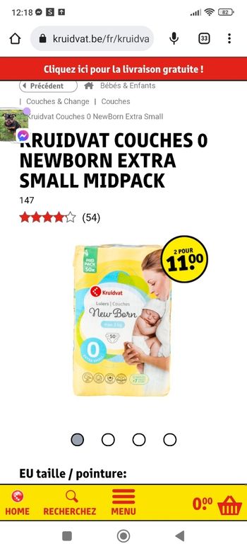 Pampers 0