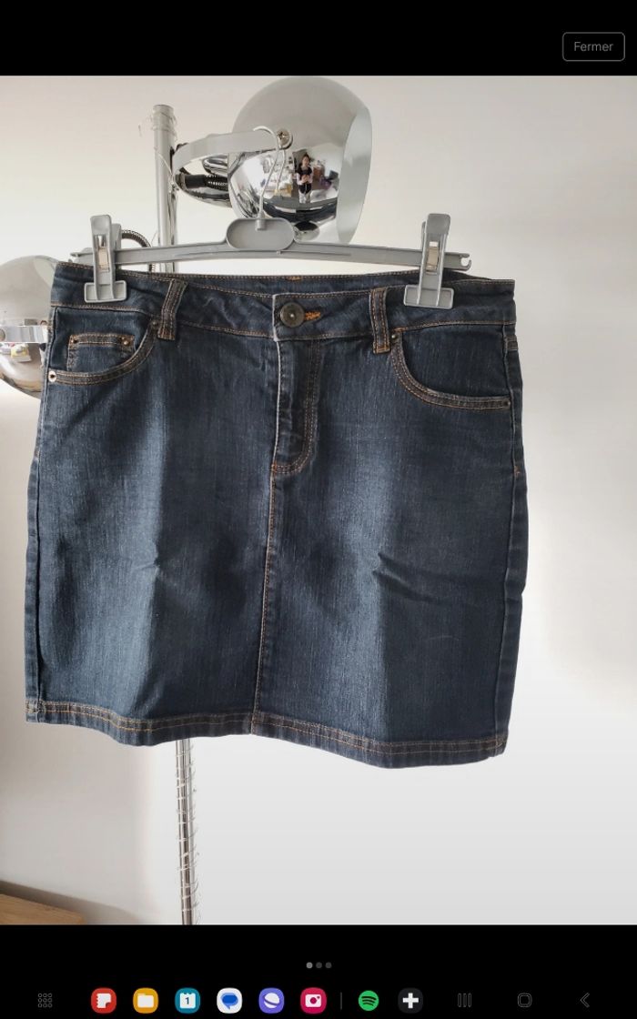 Jupe en jeans