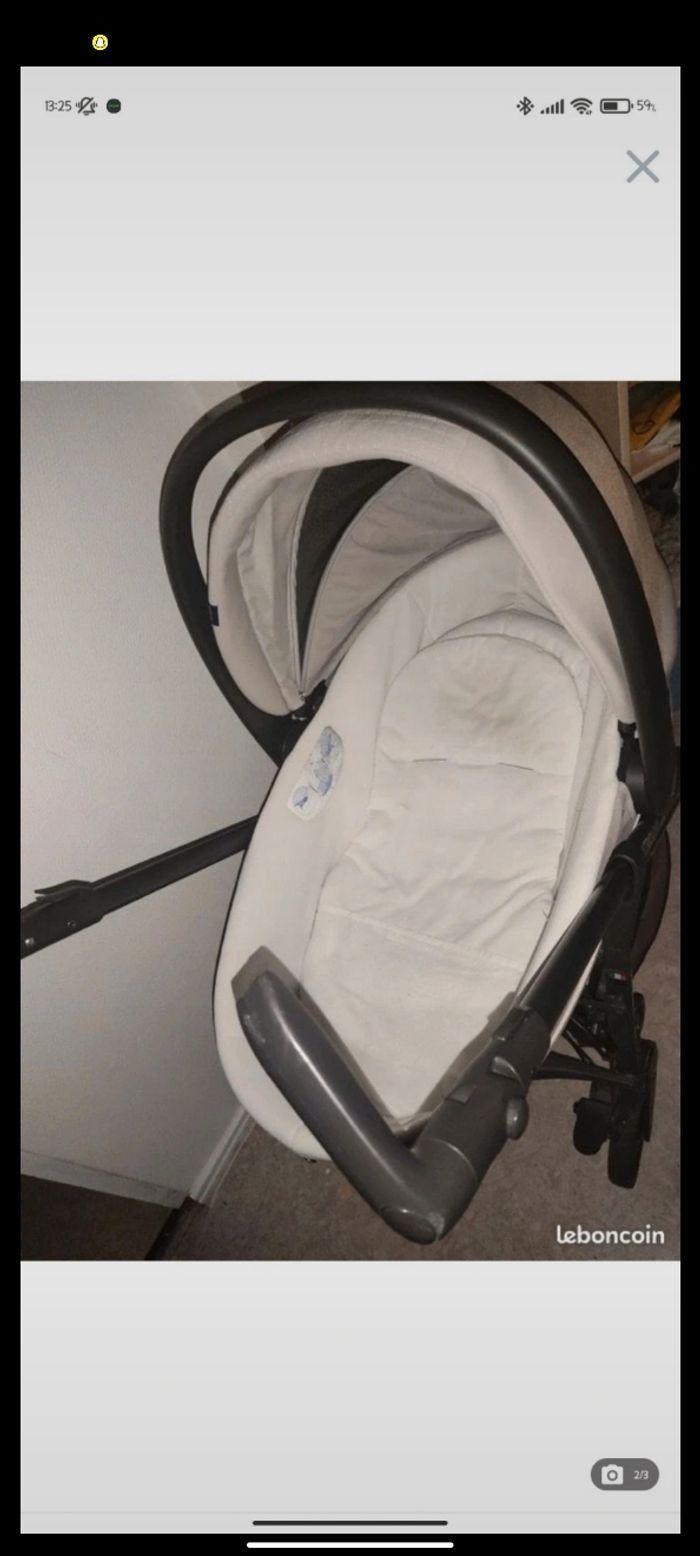 Poussette trio Chicco love - photo numéro 2