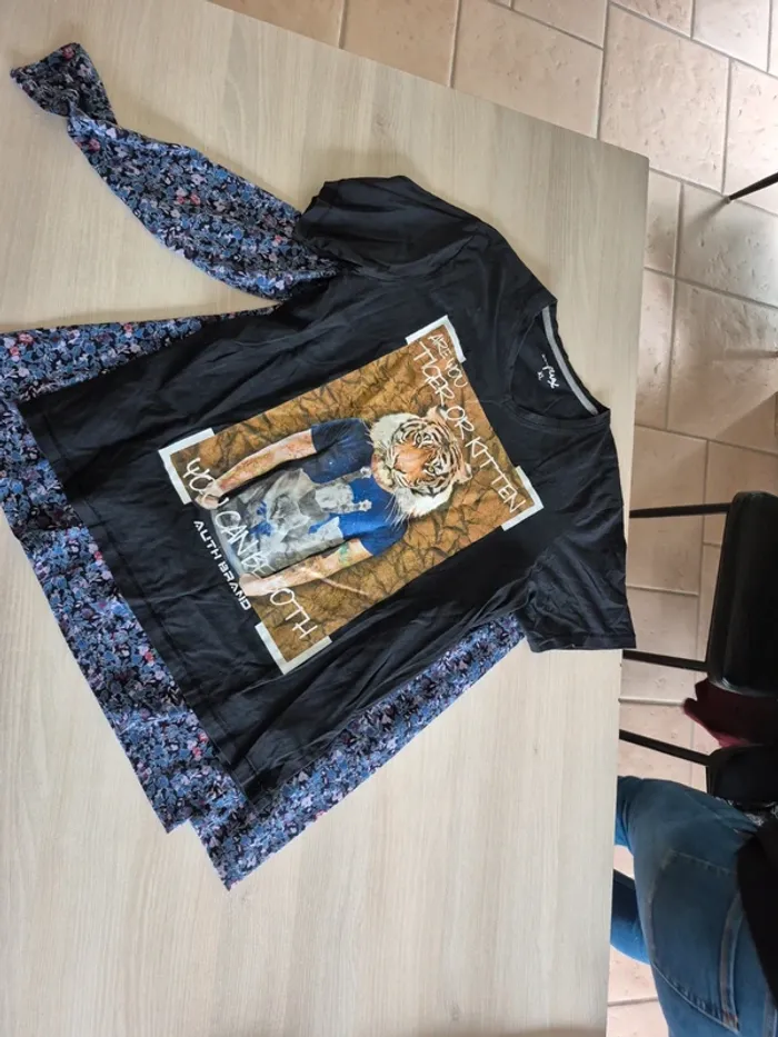 Lot 6 hauts femme taille l et xl - photo numéro 6