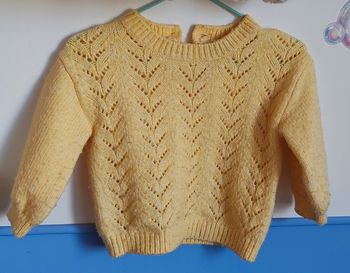 Pull jaune