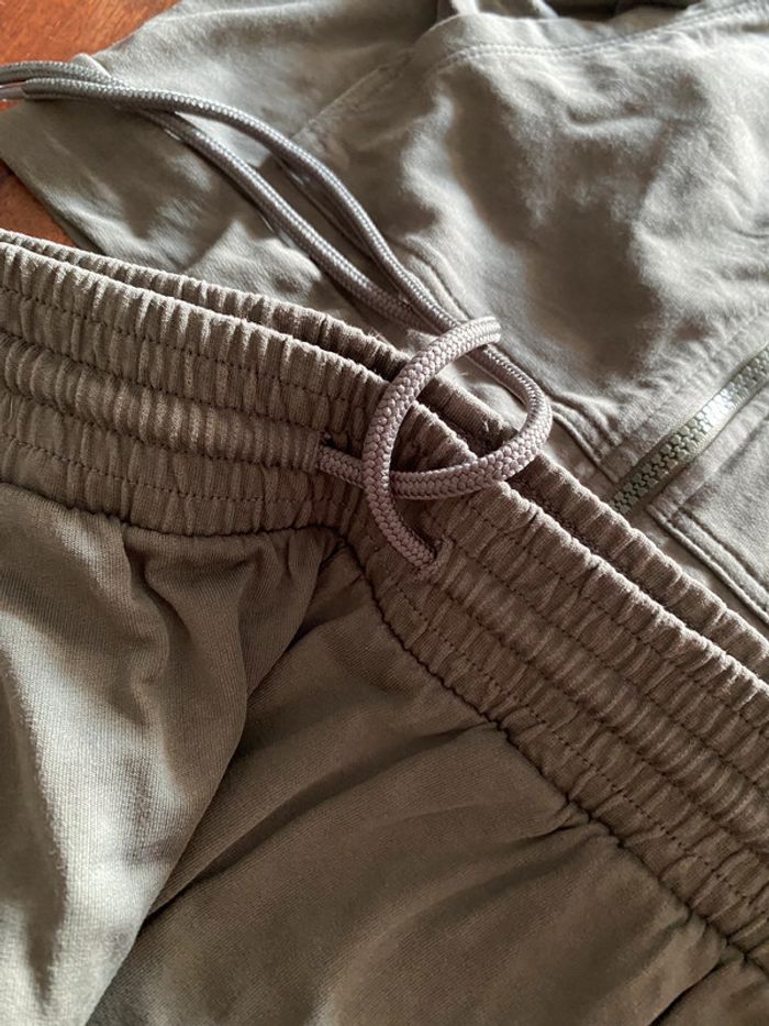 Survêtement en coton léger kaki - photo numéro 6
