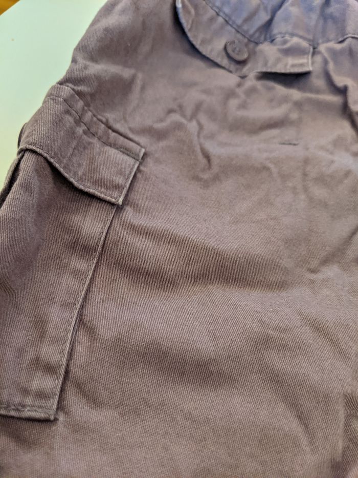 Pantalon d'hiver violet doublé Bout'chou 6 mois fille - photo numéro 4