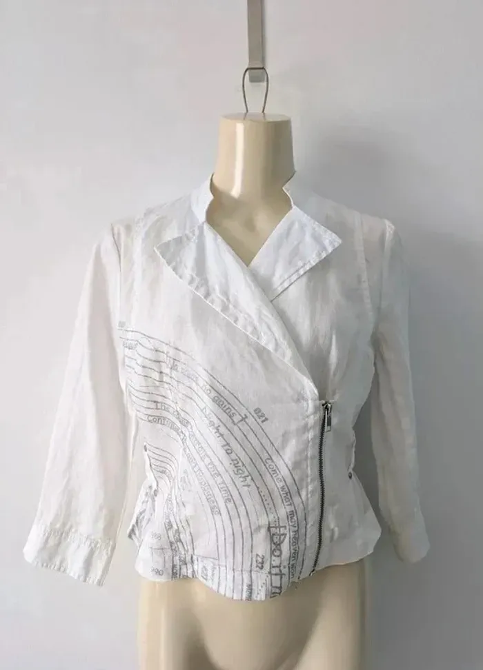 Veste 100% lin - Jacquelin Riu - taille 36 - photo numéro 1