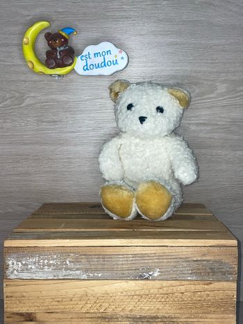 DIV459 doudou ours 🐻 minouche 