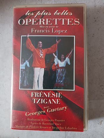 VHS Les plus belles opérettes frénésie tziganes