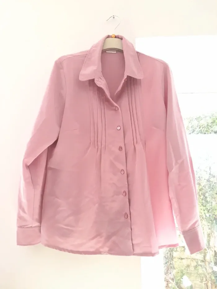 Chemise damart rose - photo numéro 3