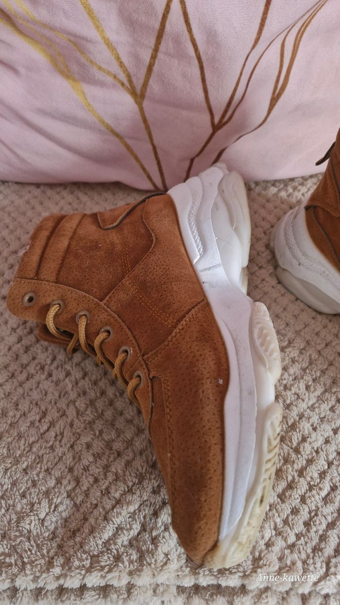 Chaussure haute marron T38 - photo numéro 2