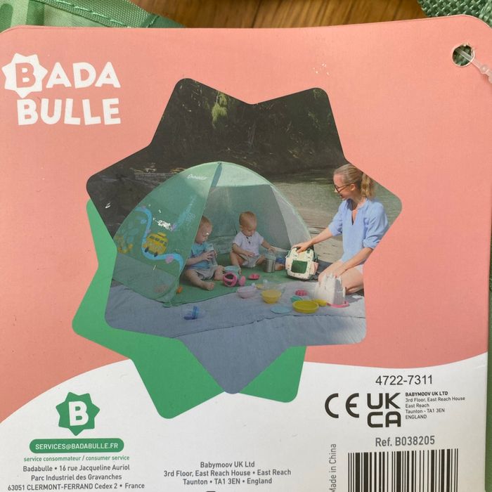 Tente de plage badabulle - photo numéro 2