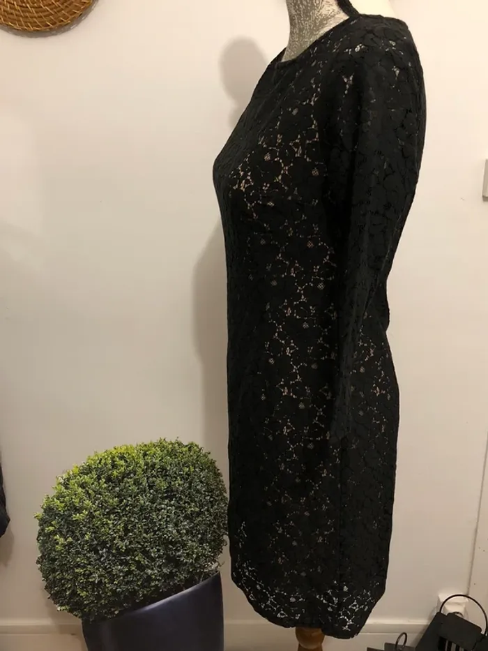 Robe chic noire Trucco - photo numéro 2
