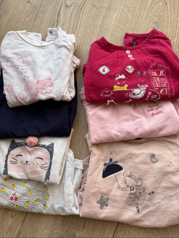 lot tee shirt manches longues